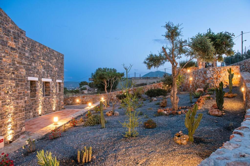 הוילה Ágios Nikólaos Agro Nostro-Agave With Superb View מראה חיצוני תמונה
