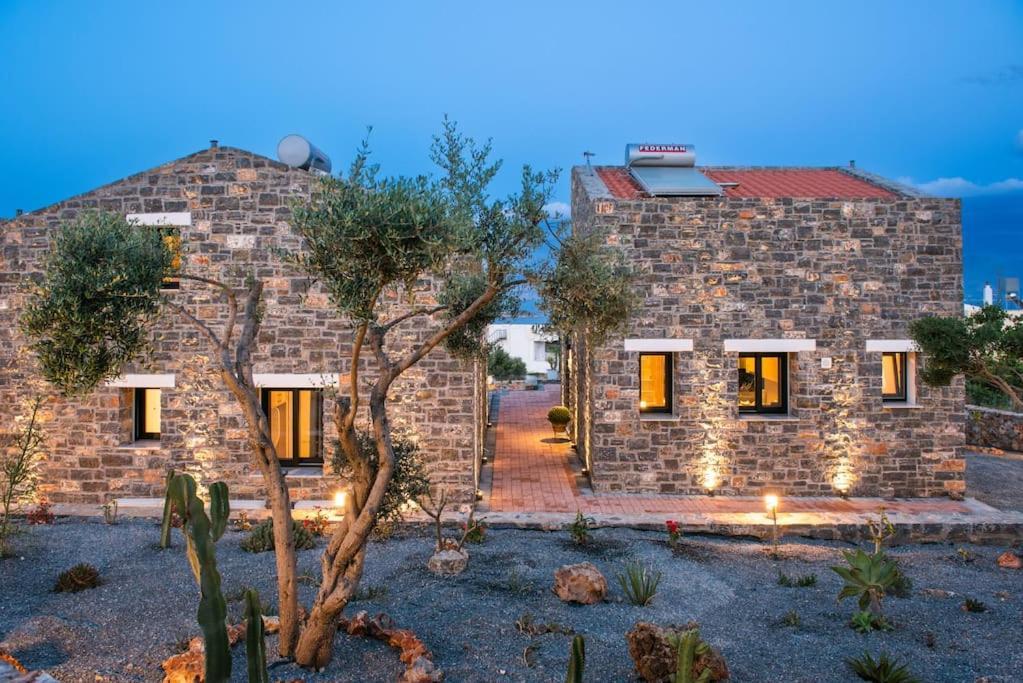 הוילה Ágios Nikólaos Agro Nostro-Agave With Superb View מראה חיצוני תמונה